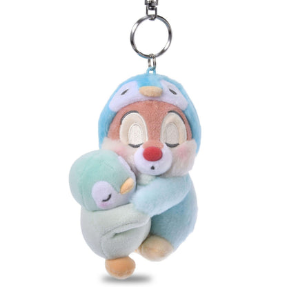 Japan Tokyo Disney Store Dale Plush Toy Keychain PAJAMA STYLE Chip and Dale