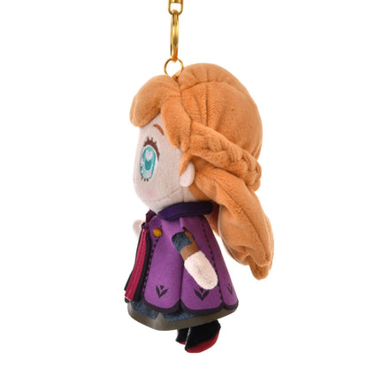 Japan Tokyo Disney Store Anna Plush Toy Keychain Frozen 2 TINY FROZEN