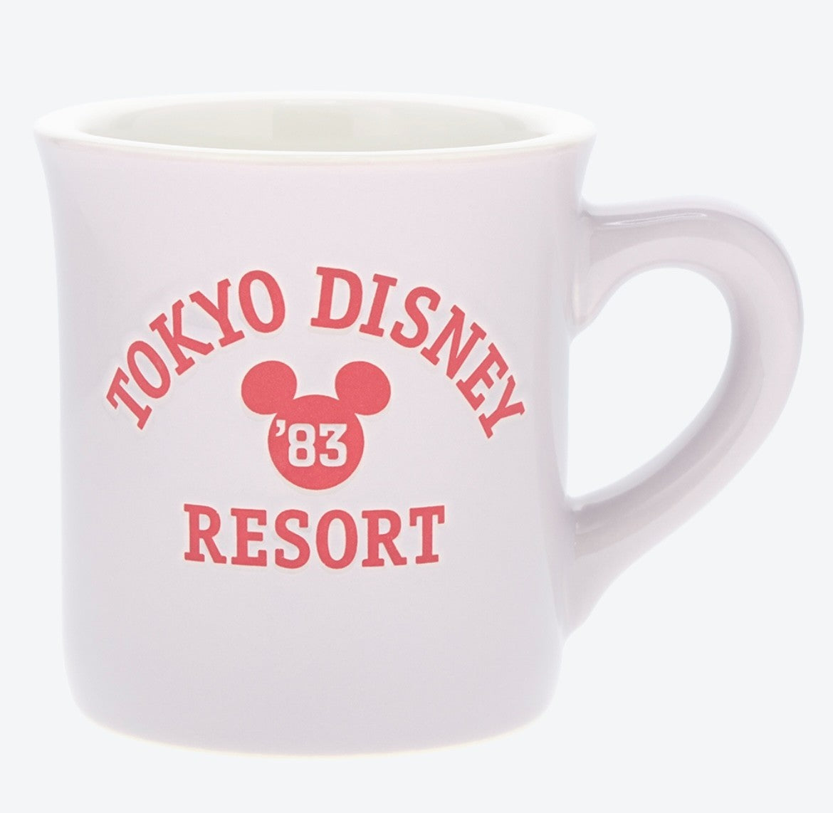 Japan Tokyo Disney Resort 83 years Mickey Mouse Cafe Time Mug White 2025