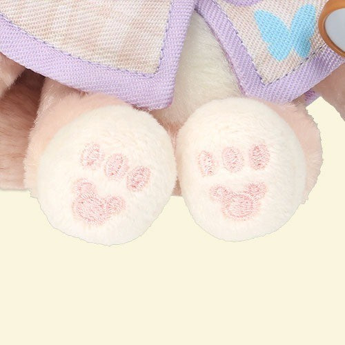 Japan Tokyo Disney Resort LinaBell Plush Toy Badge Duffy & Friends Christmas