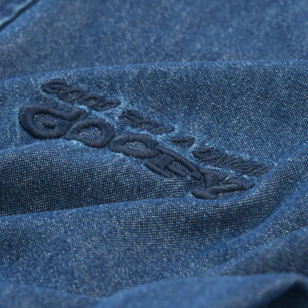Japan Tokyo Disney Store Goofy Long-Sleeve Denim Shirt Blue GOOFY FASHION 2026