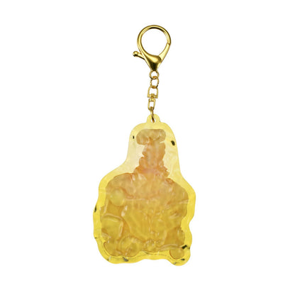 Japan Tokyo Disney Store Winnie the Pooh Clear Keychain POOH HUNNY DAY 2026