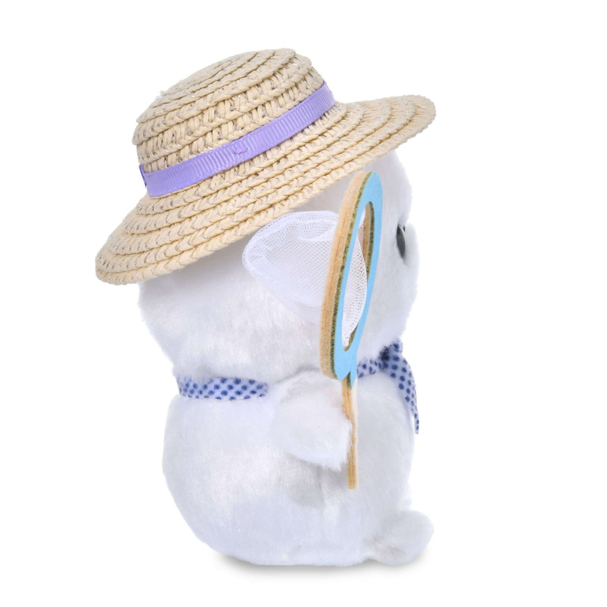 Japan Tokyo Disney Store Baymax Urupocha-chan Plush Toy with Straw Hat