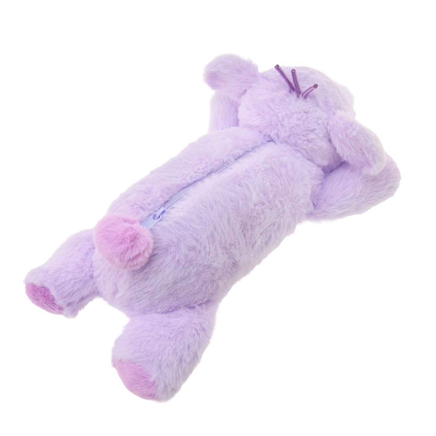 Japan Tokyo Disney Store Lumpy Plush Toy Pencil Case Winnie the Pooh
