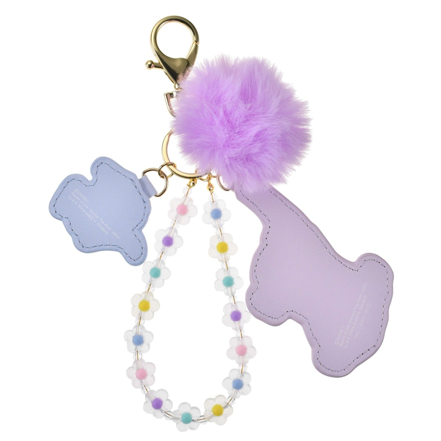 Japan Tokyo Disney Store Roo & Lumpy Keychain Winnie the Pooh
