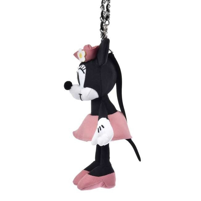 Japan Tokyo Disney Store Minnie MARY QUANT Bag Charm Plush Toy Gift