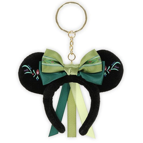 Japan Tokyo Disney Resort Key Chain Ears Headband Ana Frozen Fantasy Springs