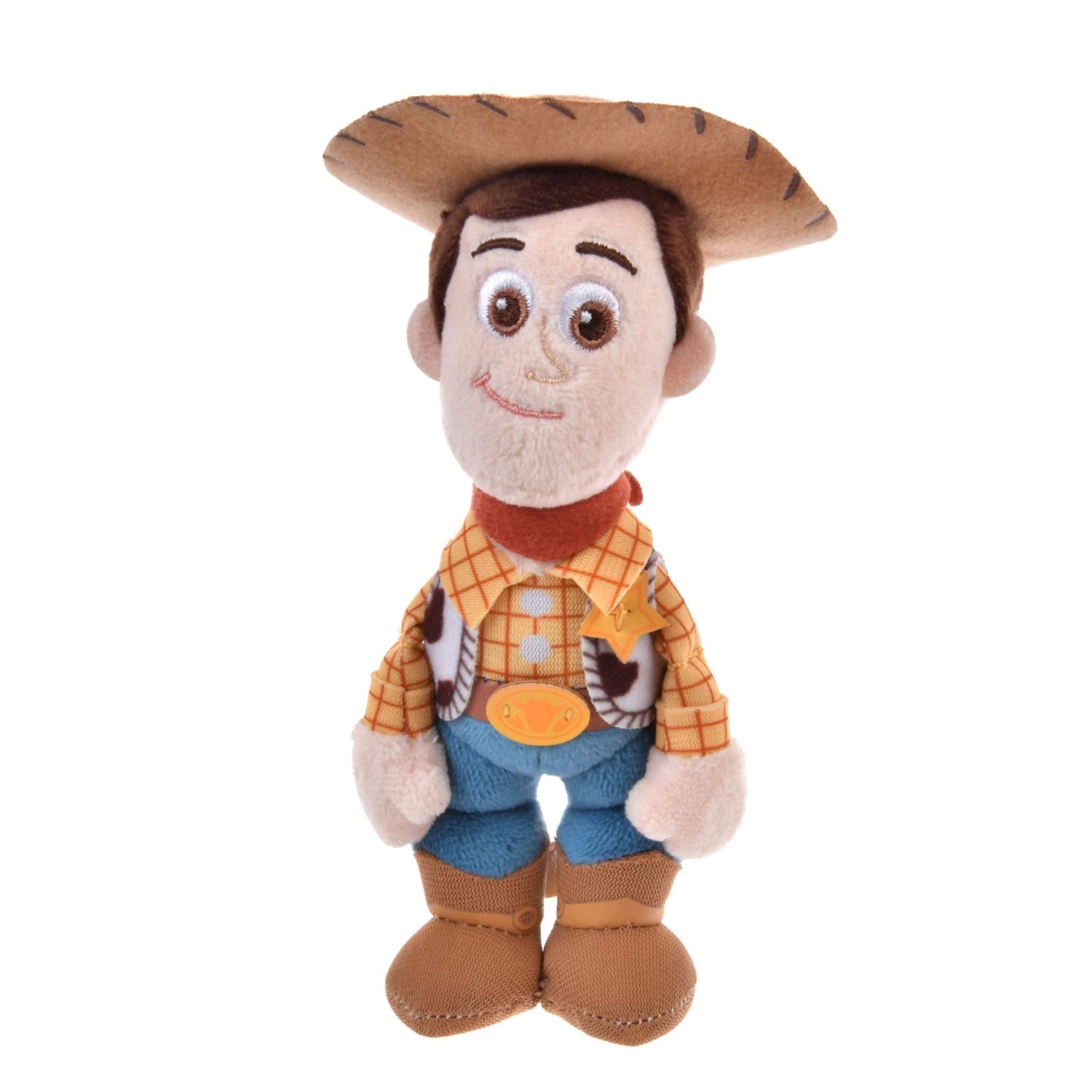 Japan Tokyo Disney Store Woody Plush Toy stanDs Toy Story
