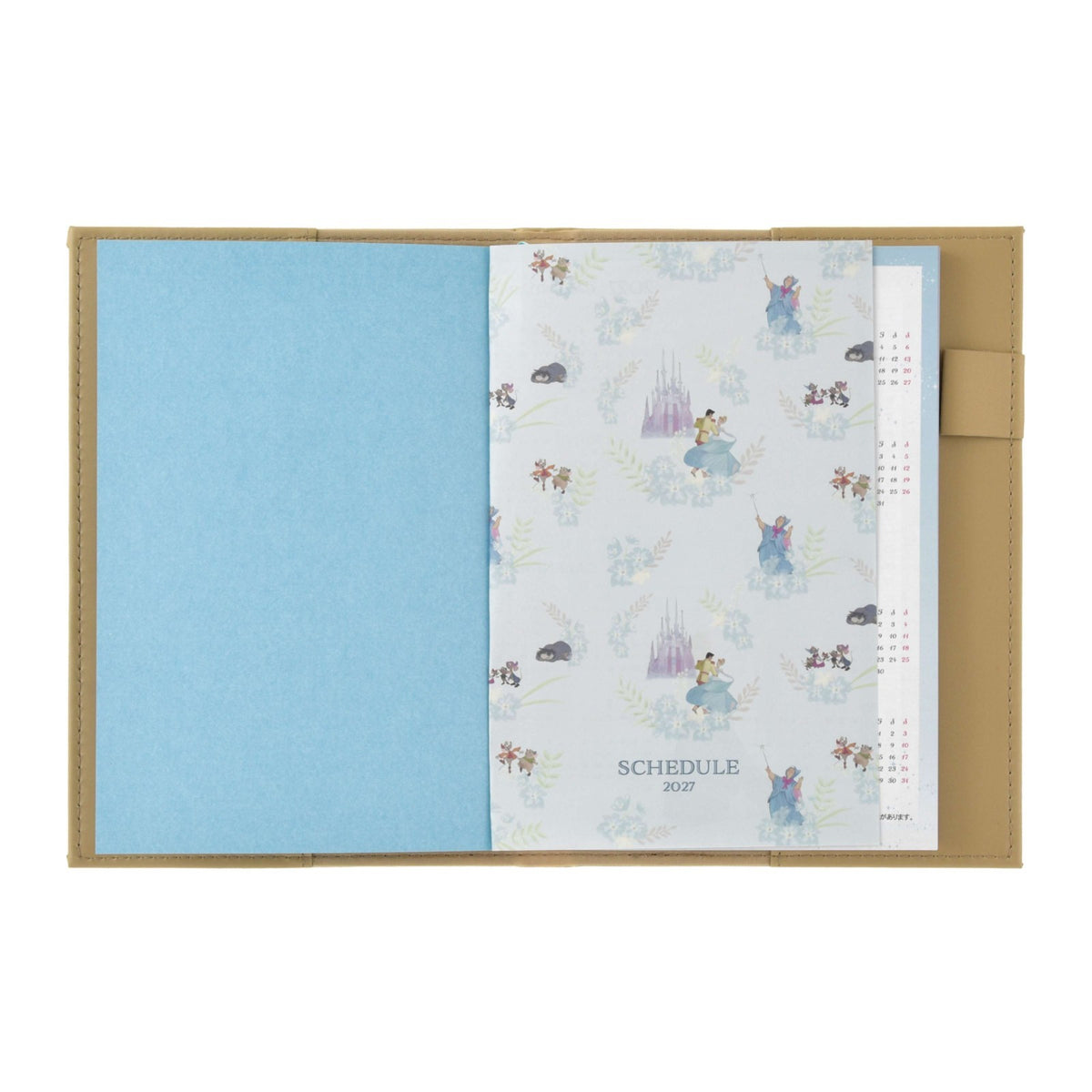Japan Tokyo Disney Store Cinderella B6 Planner Schedule Book Diary 2027