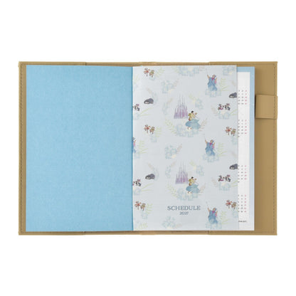 Japan Tokyo Disney Store Cinderella B6 Planner Schedule Book Diary 2027