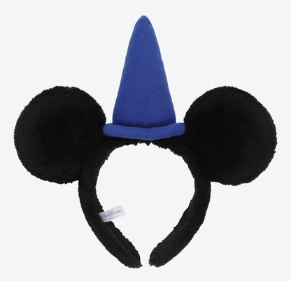 Japan Tokyo Disney Resort Ears Headband fluffy black red ribbon FANTASIA Mickey