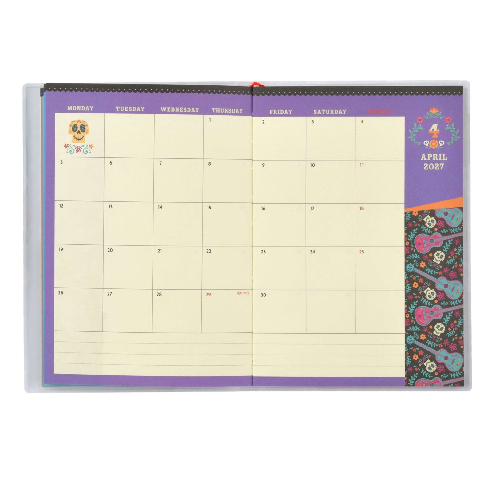 Japan Tokyo Disney Store Coco B6 Planner Schedule Book Diary 2027