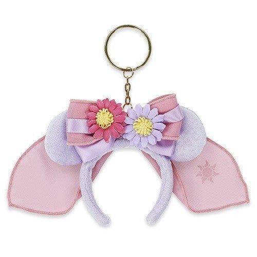 Japan Tokyo Disney Resort Rapunzel Tangled Keychain Ears Fantasy Springs