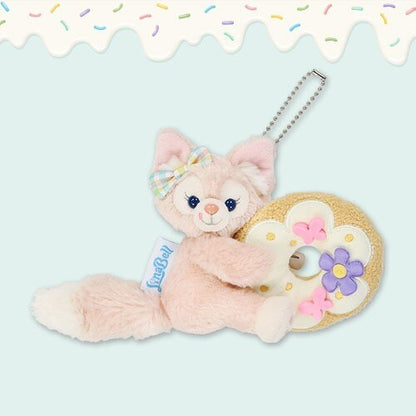 Japan Tokyo Disney Resort Lina belle Plush Toy Badge Donut Duffy 20th 2025