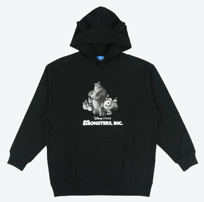 Japan Tokyo Disney Resort Monsters Inc Sully Hoodie Long sleeve Black 2025