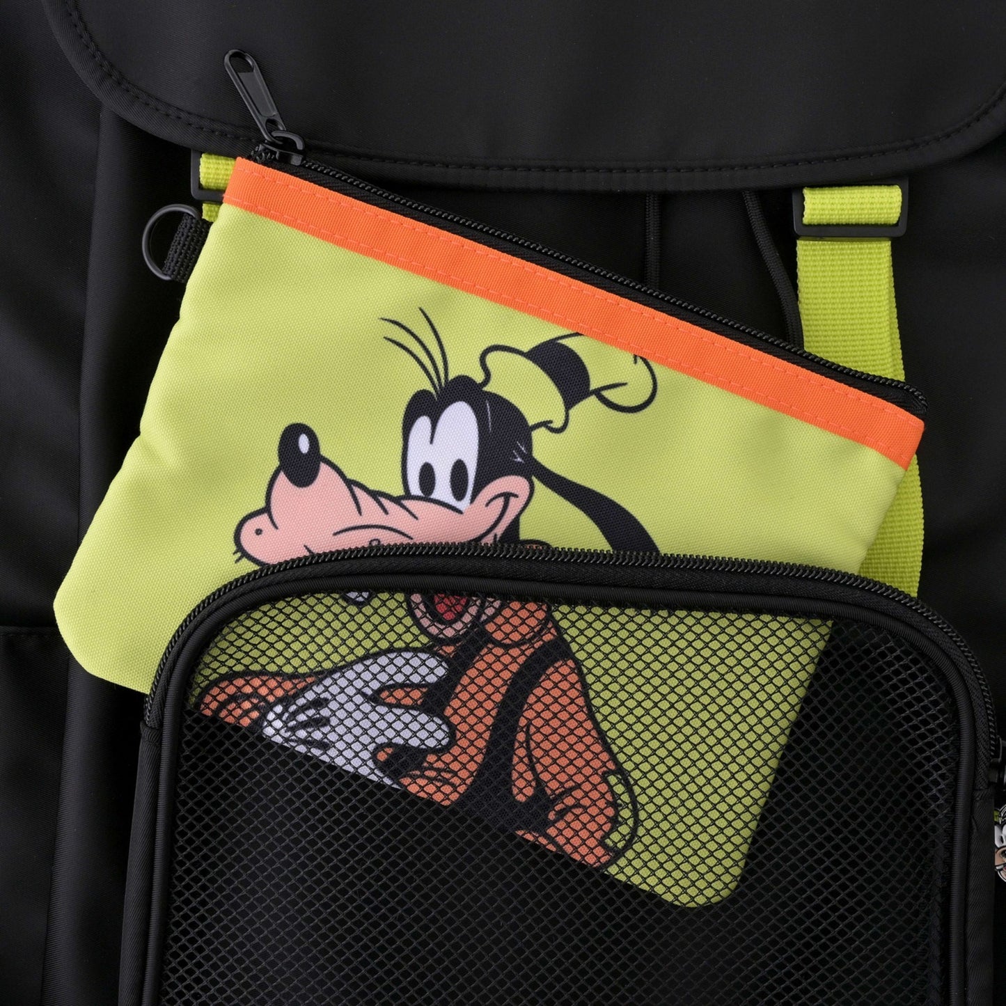 Japan Tokyo Disney Store Goofy Backpack with Pouch - GOOFY FASHION 2026