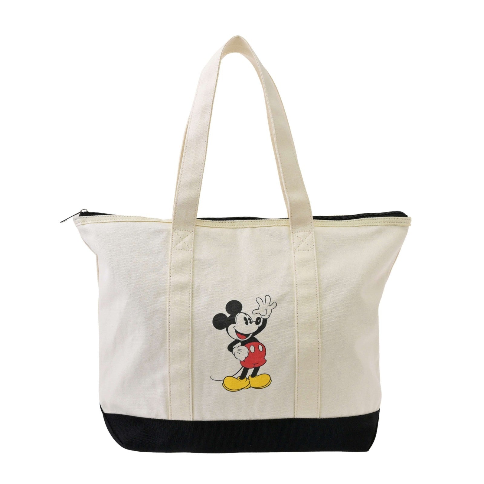 Japan Tokyo Disney Store Mickey Mouse Cool Tote Insulated Bag M Bicolor
