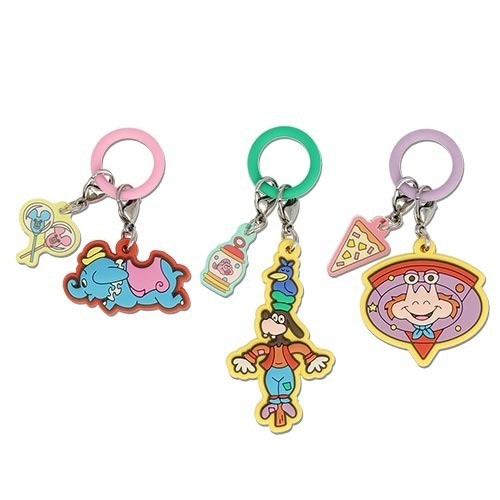 Japan Tokyo Disney Resort Charm Set Park Motif Memories Rubber Mascot