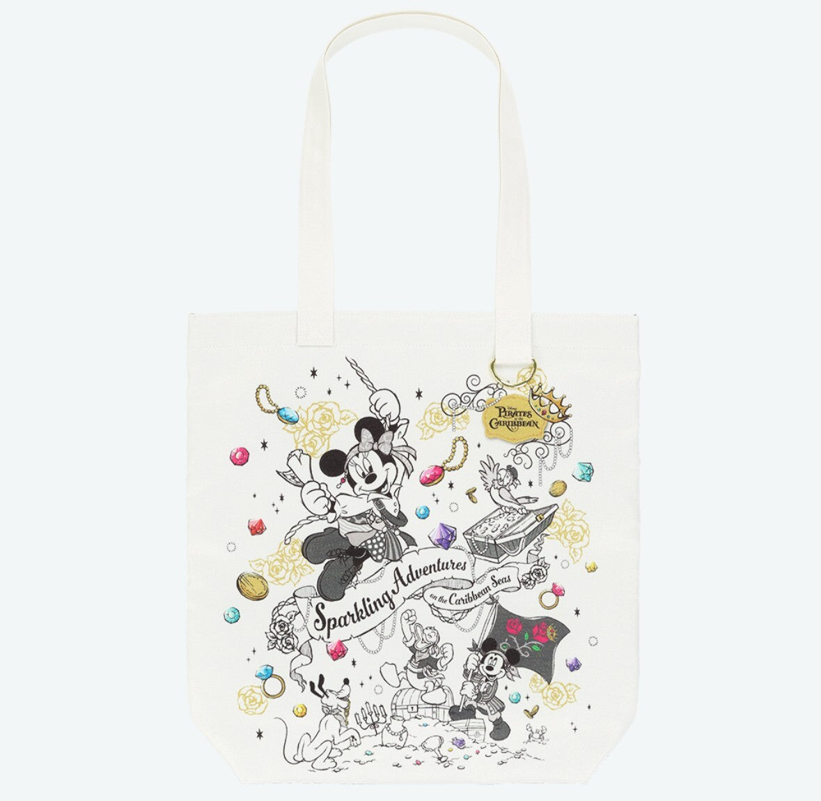 Japan Tokyo Disney Resort Pirates of the Caribbean Minnie Tote Bag 2025 New