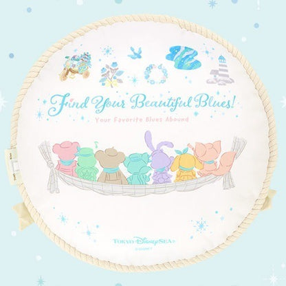 Japan Tokyo Disney Resort Find Your Beautiful Blue Cushion Duffy Gelatoni Stella