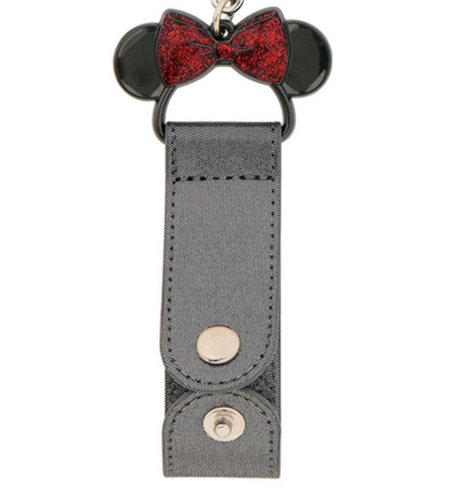 Japan Tokyo Disney Resort Ears holder keychain Headband Ribbon 2023 Black