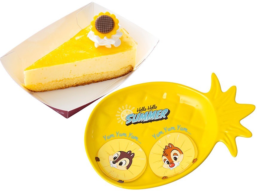 Japan Tokyo Disney Resort Mickey Minnie SUMMER 2026 Souvenir Plate Pineapple