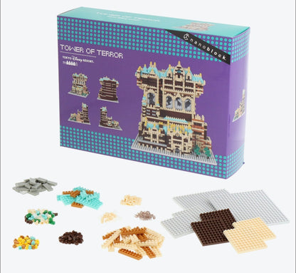 Japan Tokyo Disney Resort Mini block nano block TOWER OF TERROR