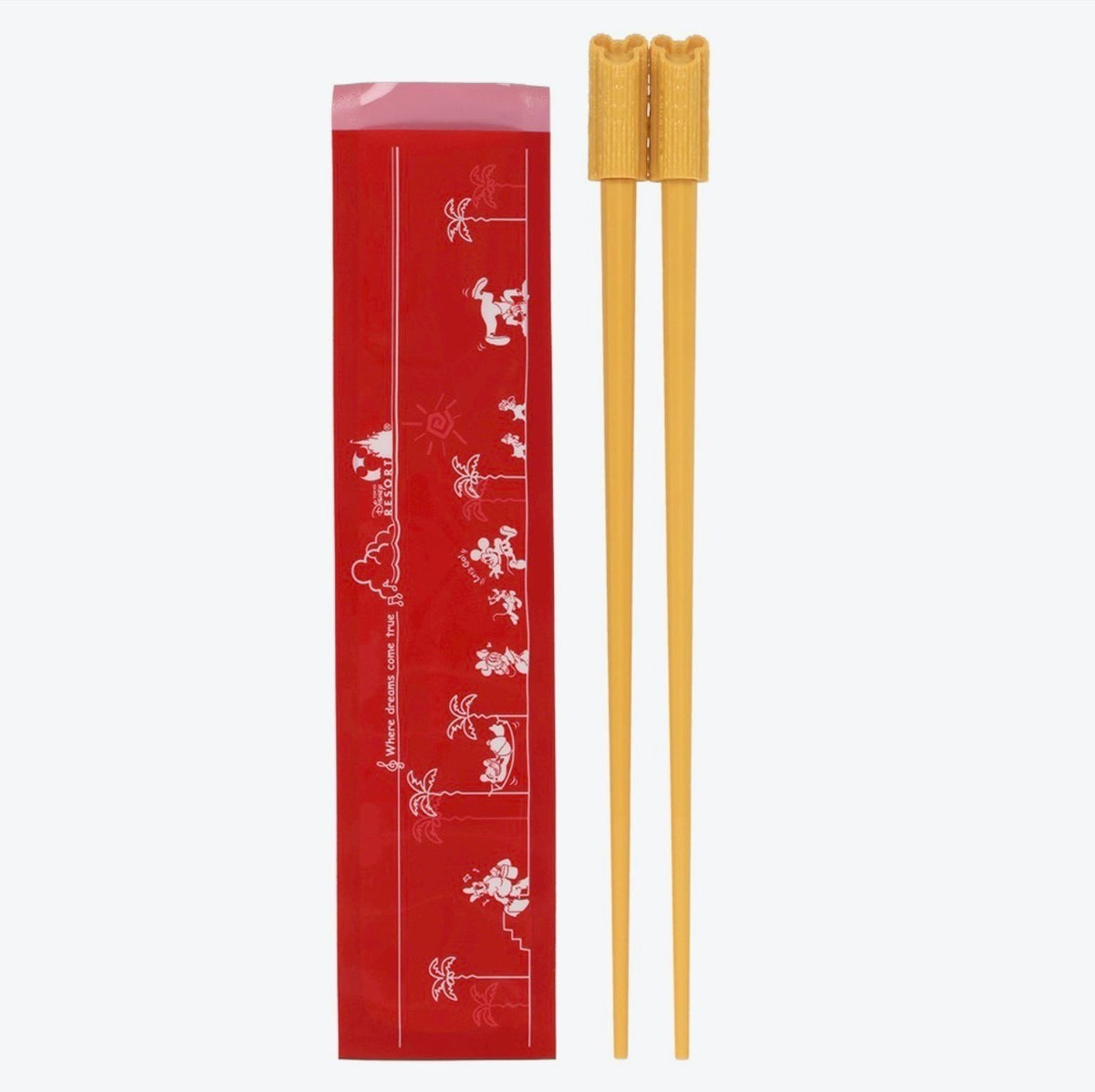 Japan Tokyo Disney Resort Mickey Mouse and Friends Chopsticks Chopstick Wrapper