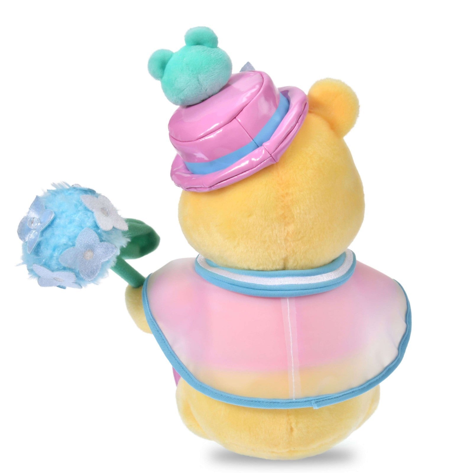 Japan Tokyo Disney Store Winnie the Pooh Plush Toy ENJOY RAIN