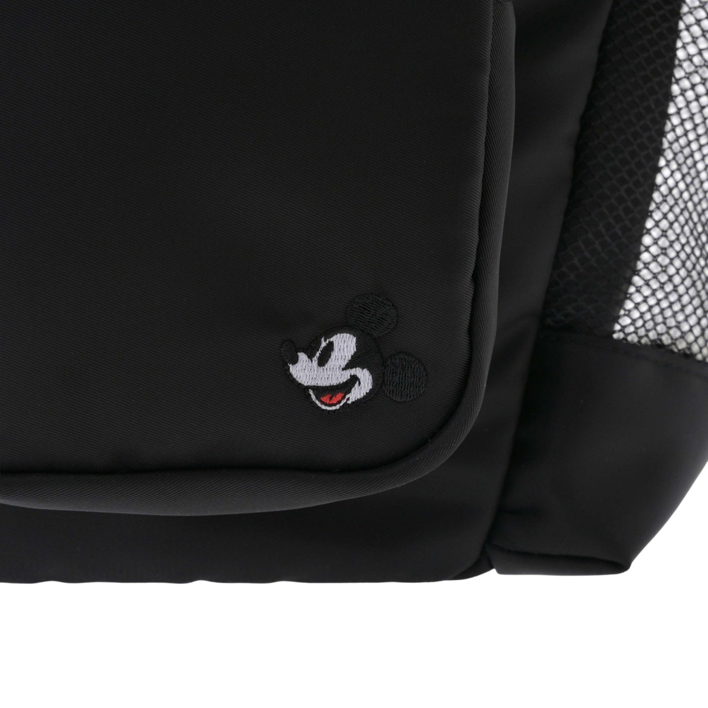 Japan Tokyo Disney Store Mickey Shoulder Bag Front Pocket Embroidery Casual Bag