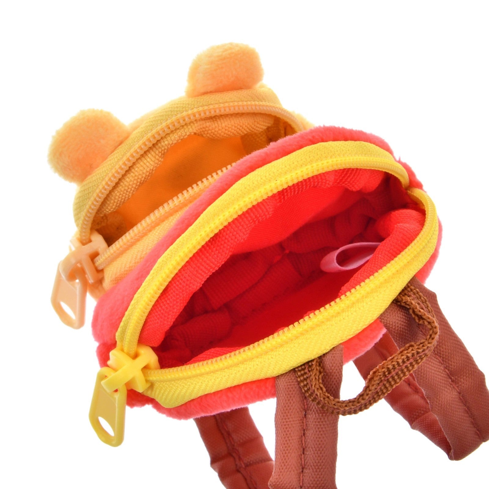 Japan Tokyo Disney Store Backpack Winnie the Pooh For UniBEARsity Plush Keychain