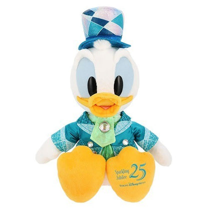 Japan Tokyo Disney Resort Sea 25th Sparkling Jubilee Donald Plush Toy