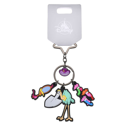 Japan Tokyo Disney Store Alice in Wonderland Keychain Jingling Fes