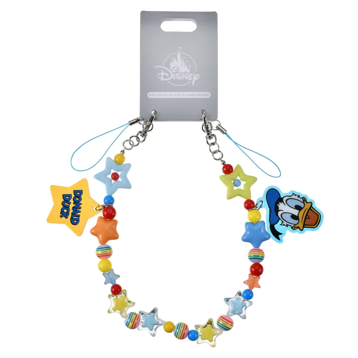 Japan Tokyo Disney Store Donald Duck Multi-Strap Beads Sunshine Days Series