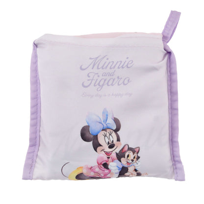 Japan Tokyo Disney Store Minnie & Figaro Shopping Eco Bag Water Color