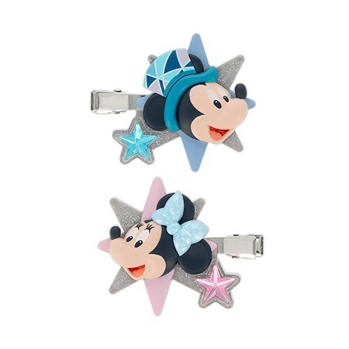 Japan Tokyo Disney Resort Sea 25th Sparkling Jubilee Hair Clip Set