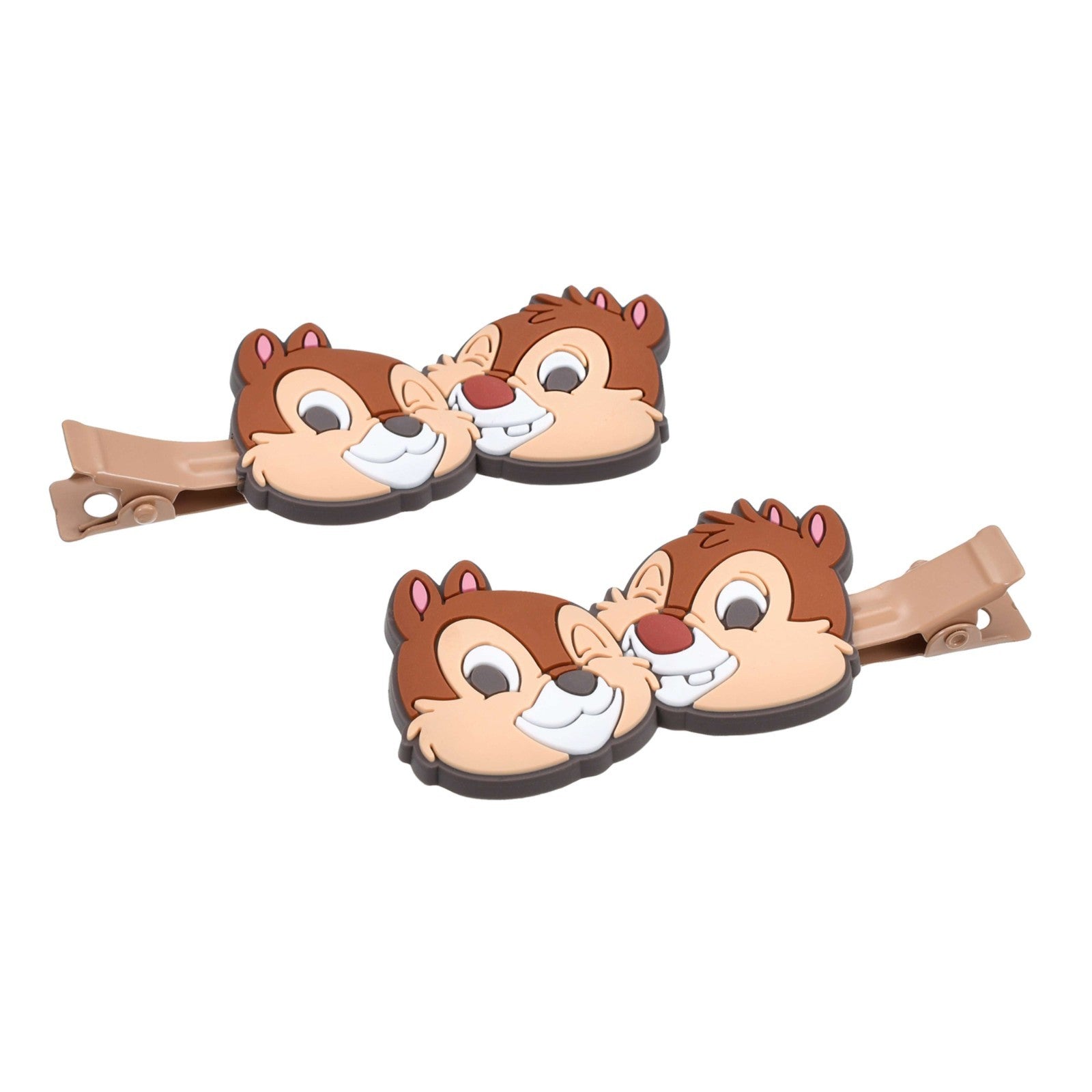 Japan Tokyo Disney Store Chip and Dale Hair Clip Set Color MAEGAMI Hair Zakka