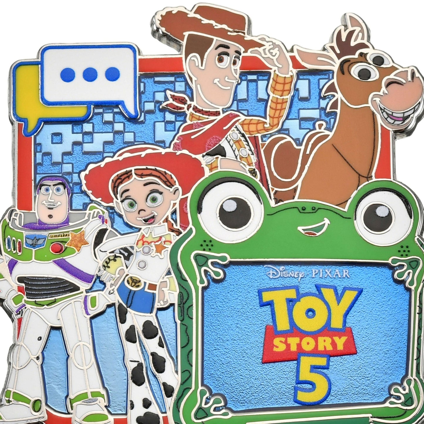 Japan Tokyo Disney Store Toy Story 5 Pin Badge Pin Badge