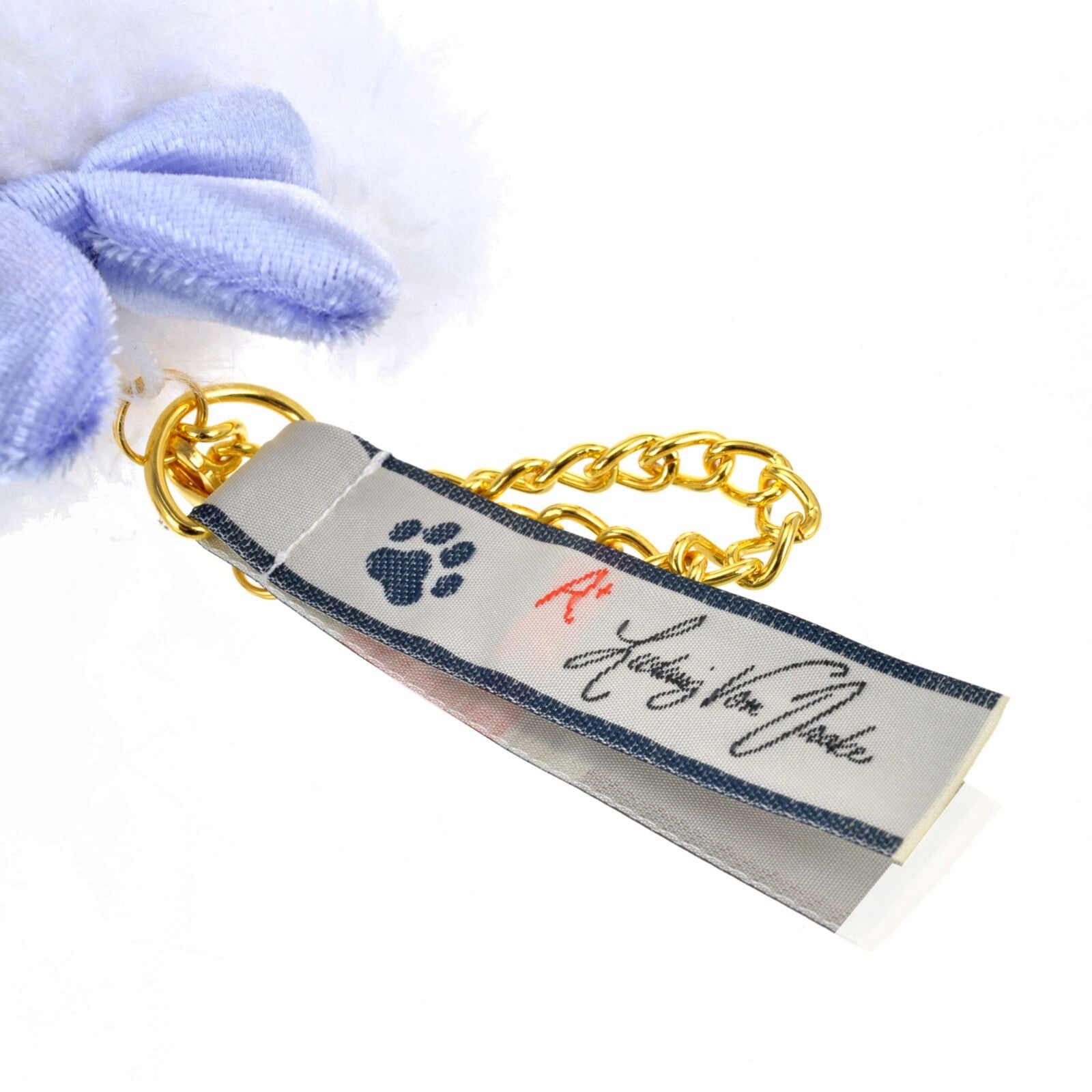 Japan Tokyo Disney Store UniBearsity Plush Puffy Toy Keychain Daisy