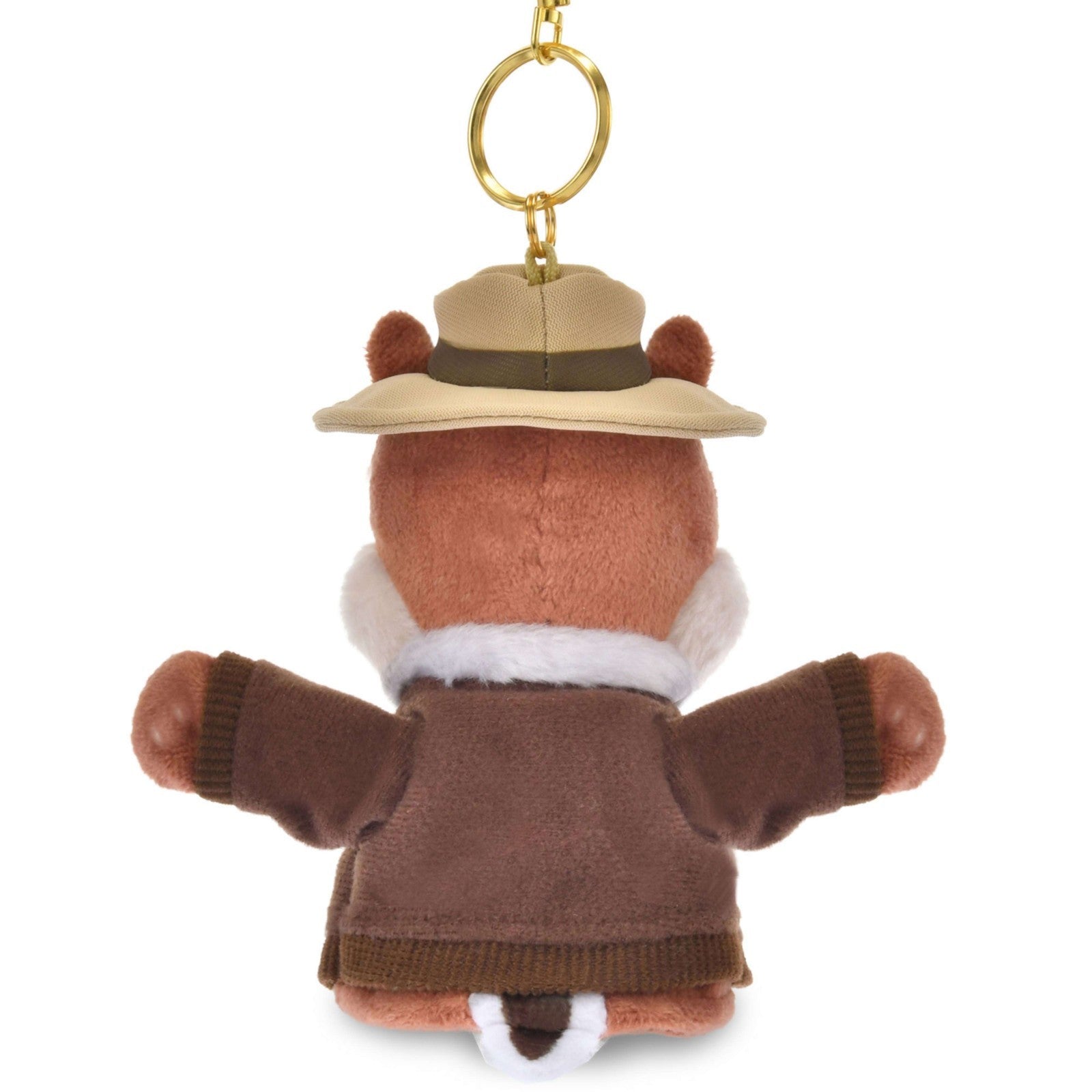 Japan Tokyo Disney Store Chip Plush Keychain Finger Puppet Chip and Dale
