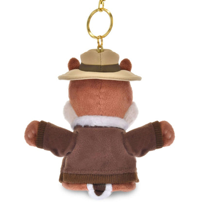 Japan Tokyo Disney Store Chip Plush Keychain Finger Puppet Chip and Dale