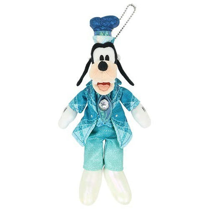 KeychainJapan Tokyo Disney Resort Sparkling Jubilee Goofy Plush Keychain 25th