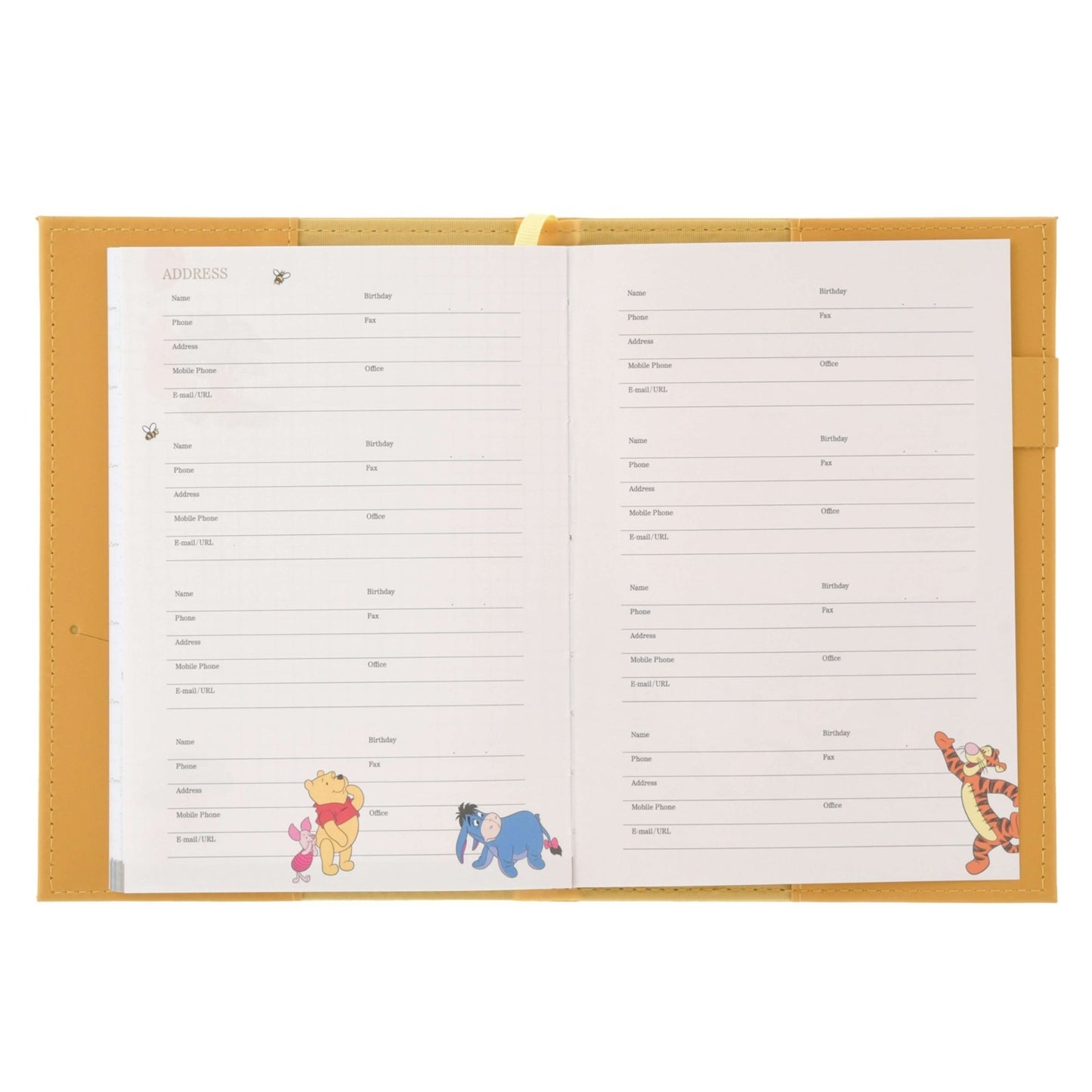 Japan Tokyo Disney Store Winnie the Pooh B6 Planner Schedule Book Diary 2027
