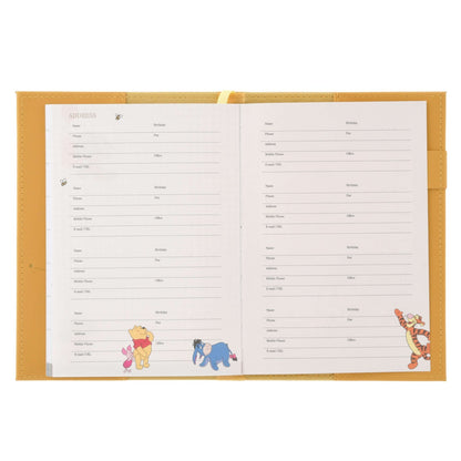 Japan Tokyo Disney Store Winnie the Pooh B6 Planner Schedule Book Diary 2027