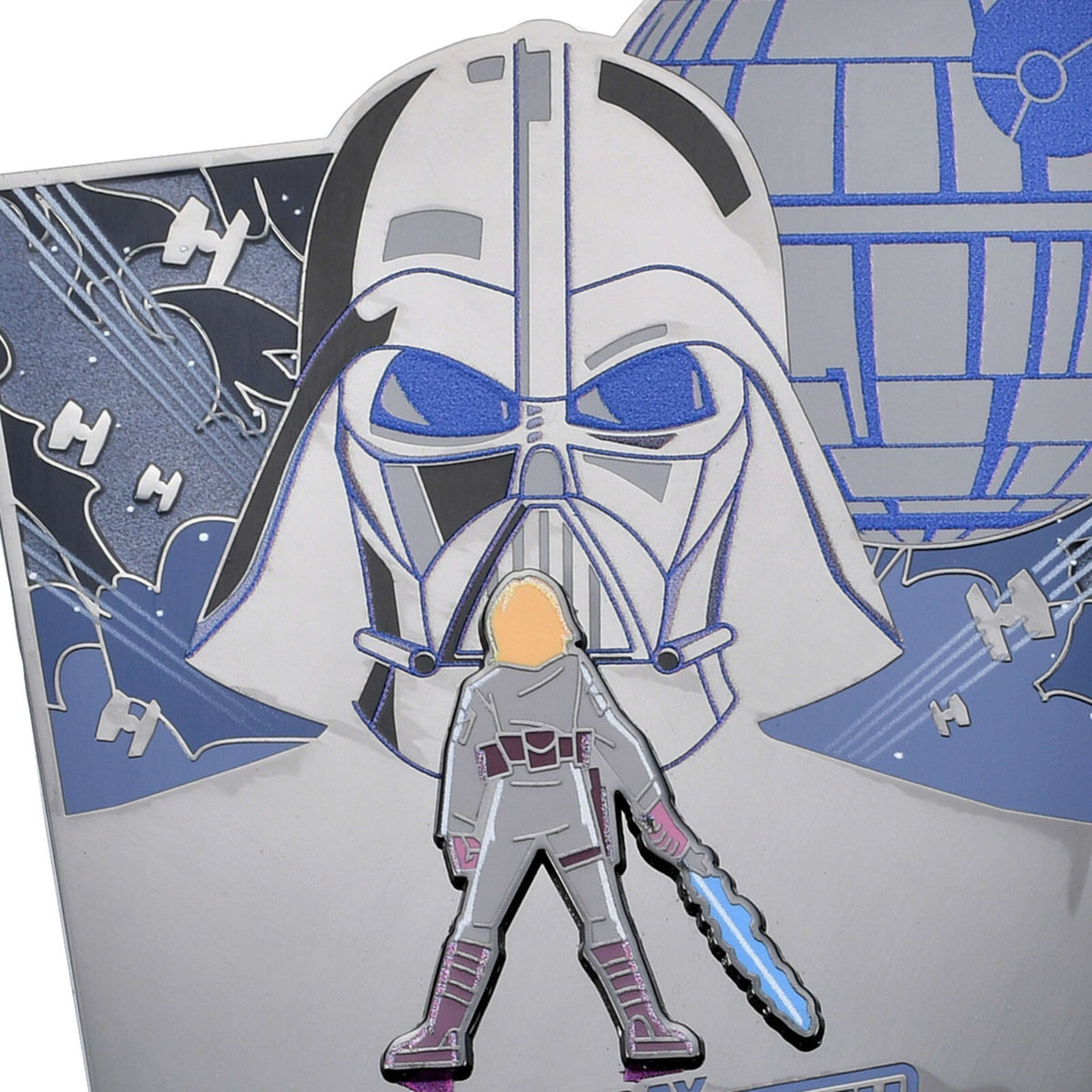 '+Japan Tokyo Disney Store Star Wars Luke Darth Vader Pin Badge May the 4th 2025
