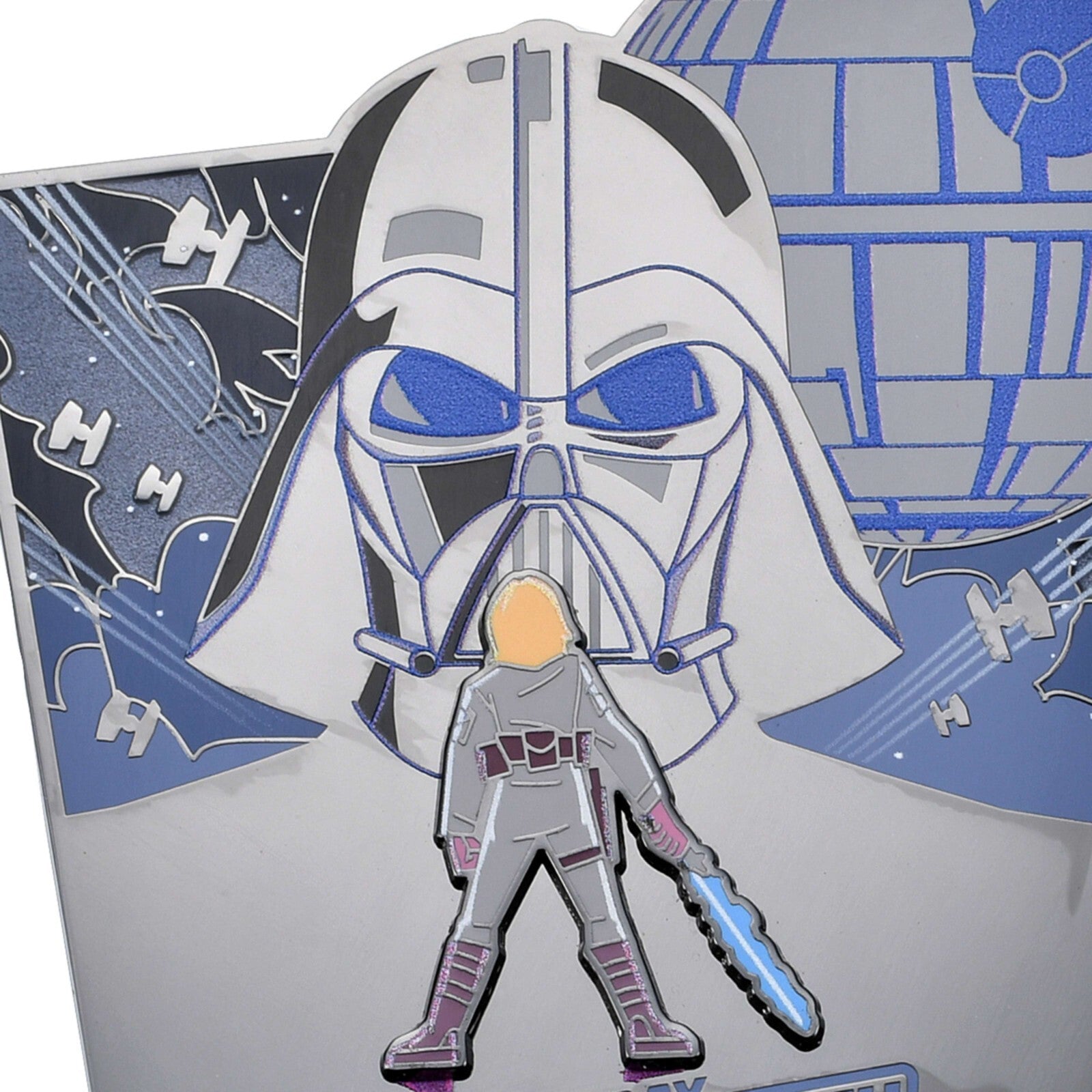 '+Japan Tokyo Disney Store Star Wars Luke Darth Vader Pin Badge May the 4th 2025
