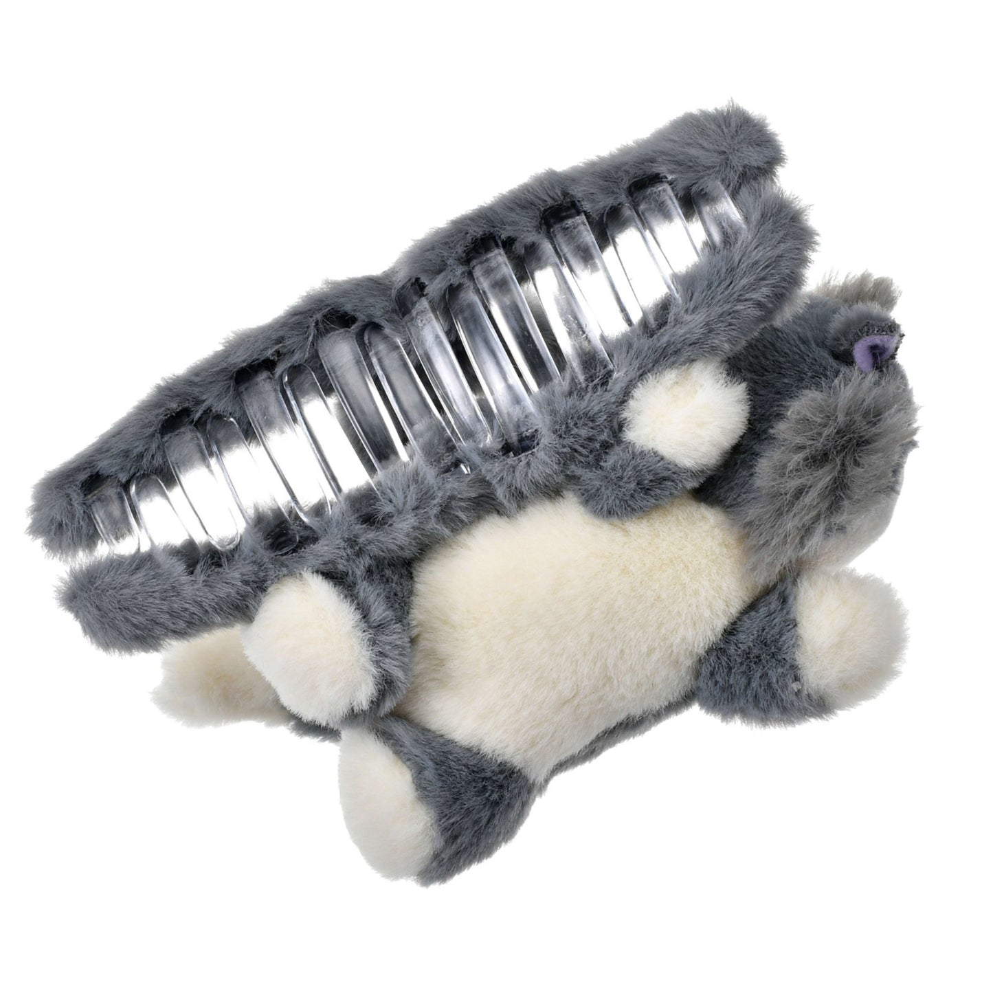 Japan Tokyo Disney Store Lucifer Hair Clip Huggable Plush Toy Style Cinderella
