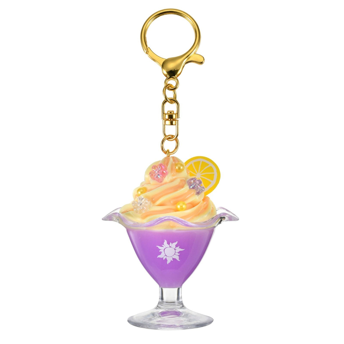 Japan Tokyo Disney Store Rapunzel Keychain Parfait Key chain Fes Tangled