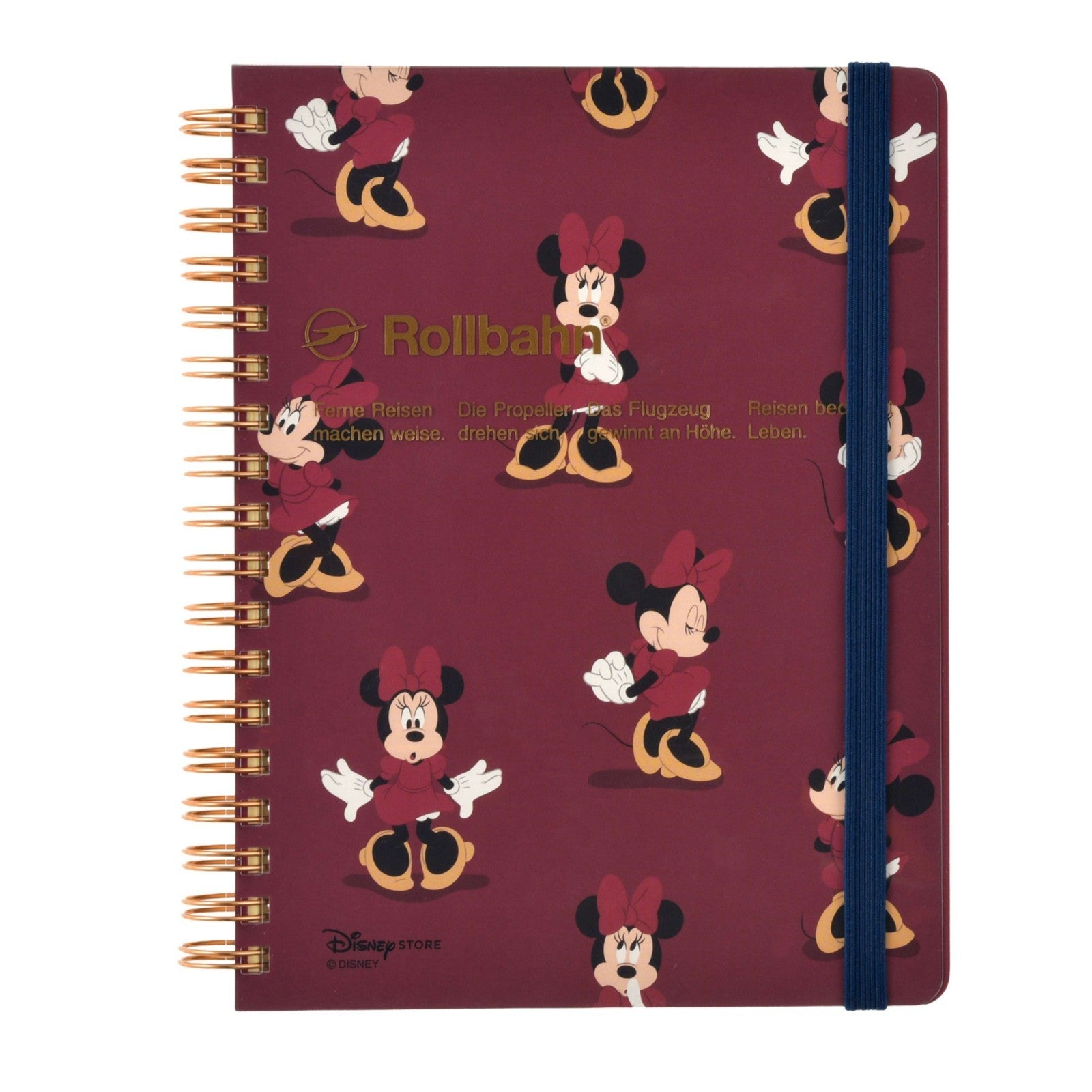 Japan Tokyo Disney Store Minnie & Friends Delfonics Rollbahn Diary L 2027