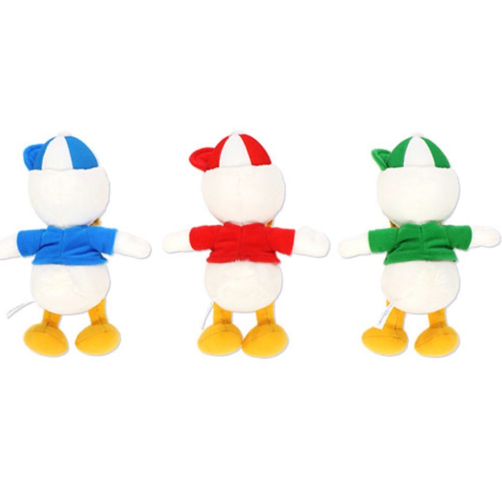 Japan Tokyo Disney Resort Donald Duck Happy Birthday Huey Dewey Louie Plush Toy